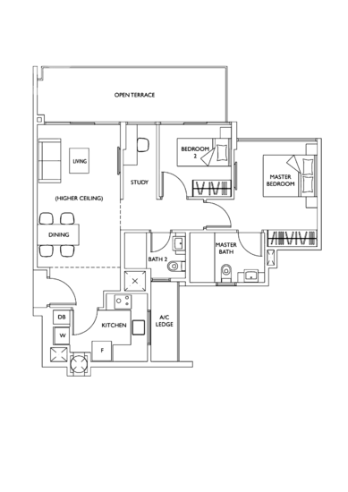 The Luxurie - Floor Plan