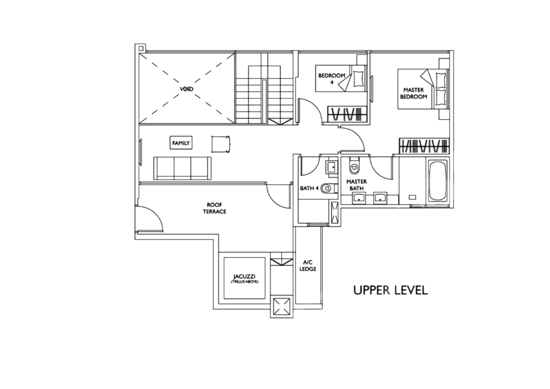 The Luxurie - Floor Plan