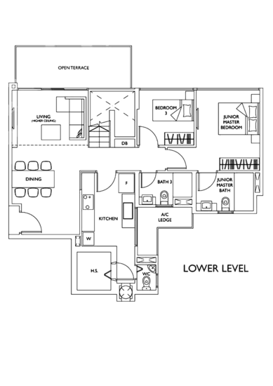 The Luxurie - Floor Plan