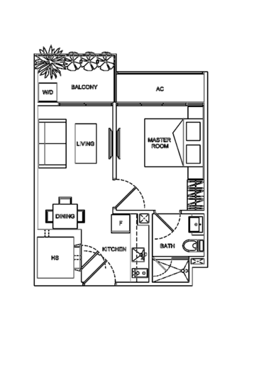 Laverne's Loft - Floor Plan