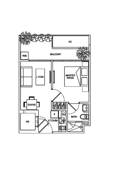 Laverne's Loft - Floor Plan