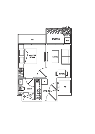Laverne's Loft - Floor Plan