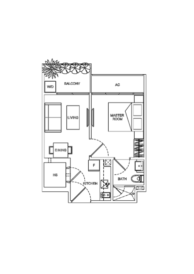 Laverne's Loft - Floor Plan