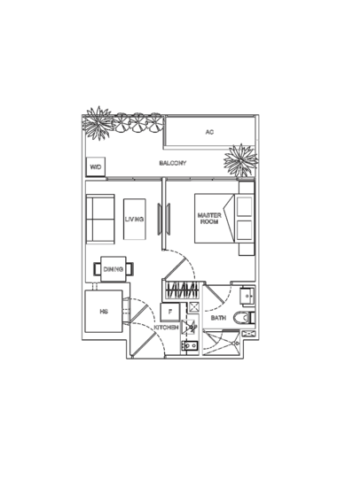 Laverne's Loft - Floor Plan