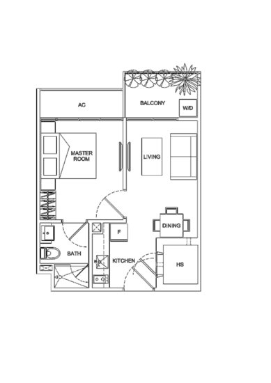 Laverne's Loft - Floor Plan