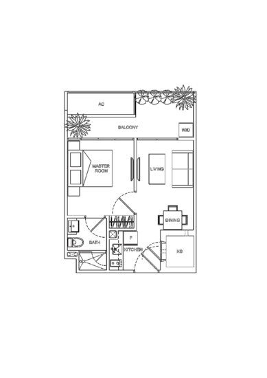 Laverne's Loft - Floor Plan
