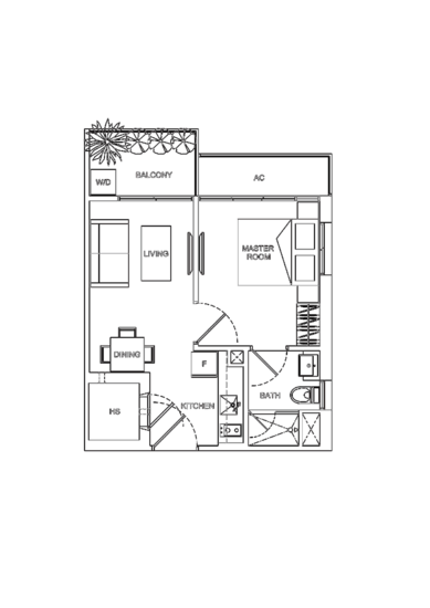 Laverne's Loft - Floor Plan