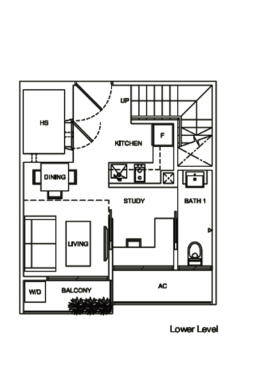 Laverne's Loft - Floor Plan
