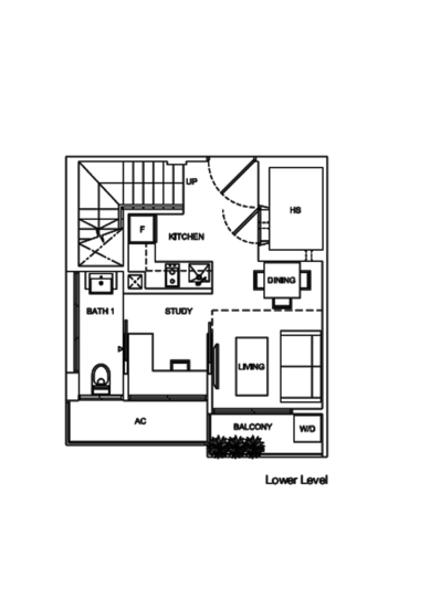 Laverne's Loft - Floor Plan