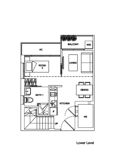 Laverne's Loft - Floor Plan