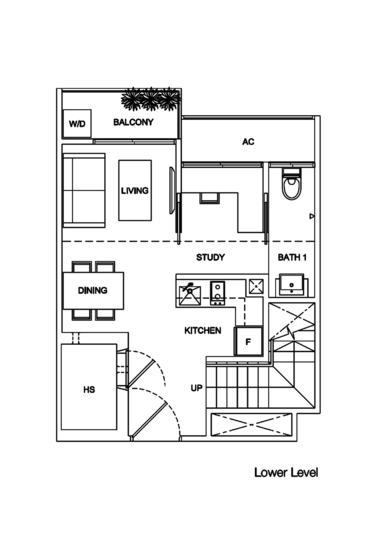 Laverne's Loft - Floor Plan