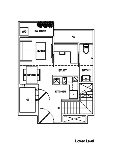 Laverne's Loft - Floor Plan