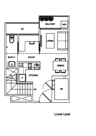 Laverne's Loft - Floor Plan