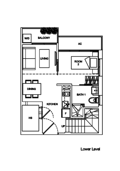 Laverne's Loft - Floor Plan