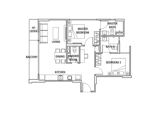 Rezi 26 - Floor Plan