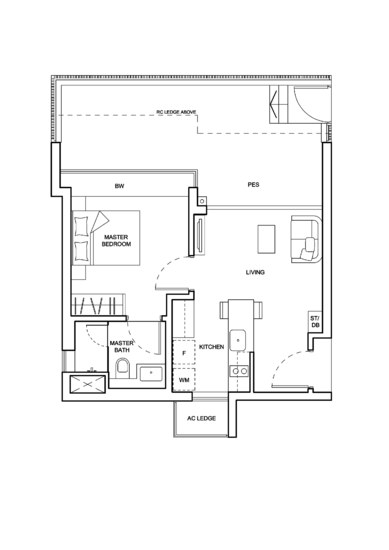 The Palette - Floor Plan