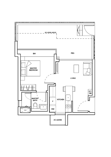 The Palette - Floor Plan