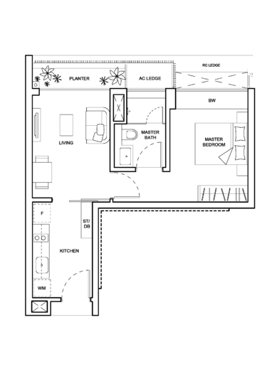 The Palette - Floor Plan