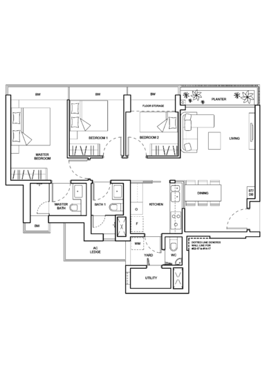 The Palette - Floor Plan