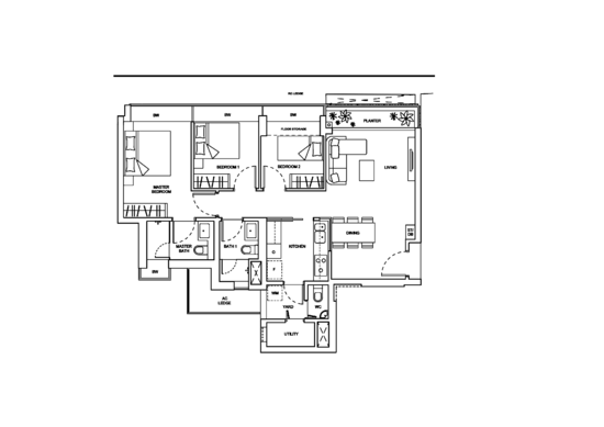 The Palette - Floor Plan