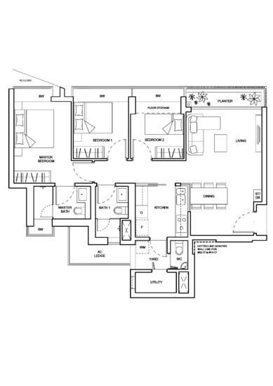 The Palette - Floor Plan