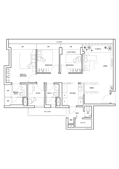The Palette - Floor Plan
