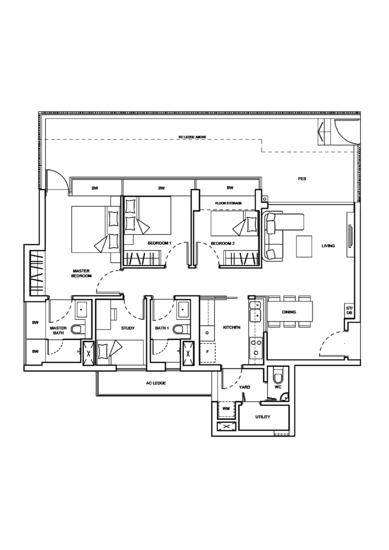 The Palette - Floor Plan