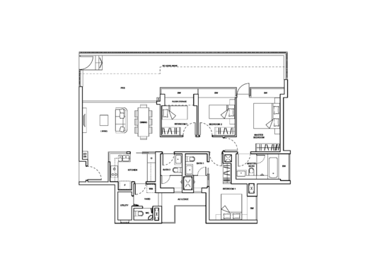 The Palette - Floor Plan