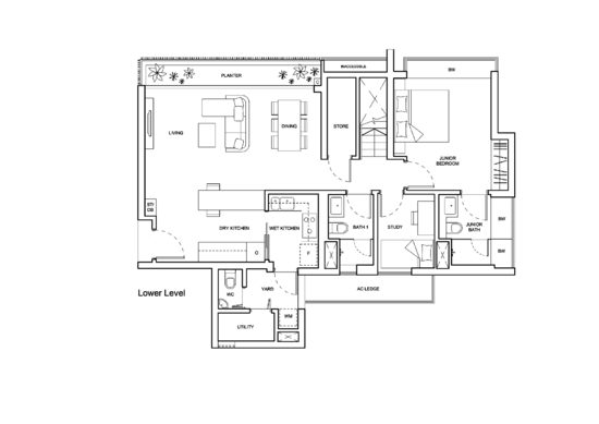 The Palette - Floor Plan