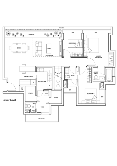 The Palette - Floor Plan