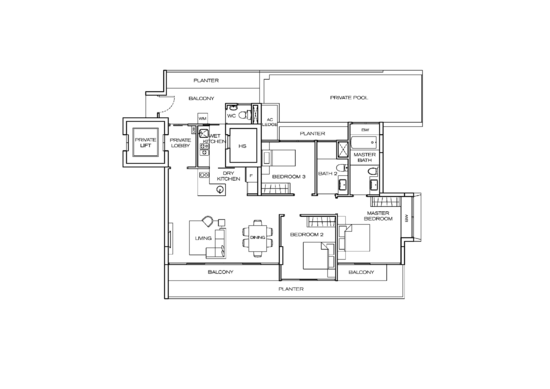 Victoria Park Villas - Floor Plan