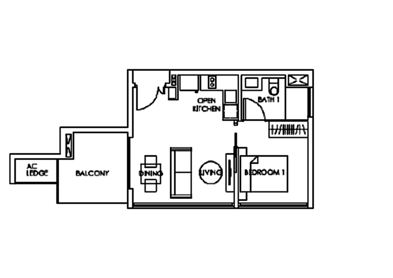 Bedok Residences, 30 Bedok North Drive, 1 Bedroom, 527 sqft, Condominium For Rent, by Chan May Hwee, 500069855 - PropertyGuru.com.sg