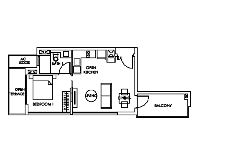 Bedok Residences, 30 Bedok North Drive, 1 Bedroom, 588 sqft, Condominium For Rent, by Johnny Lee, 60070037 - PropertyGuru.com.sg