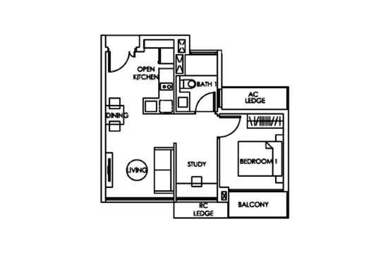Bedok Residences - Floor Plan