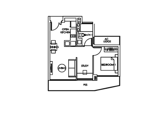 Bedok Residences - Floor Plan