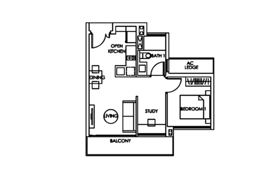 Bedok Residences - Floor Plan