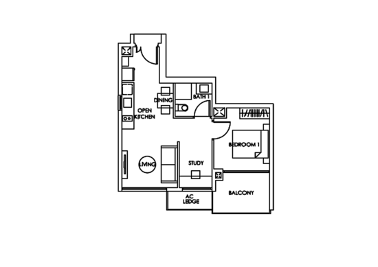 Bedok Residences - Floor Plan