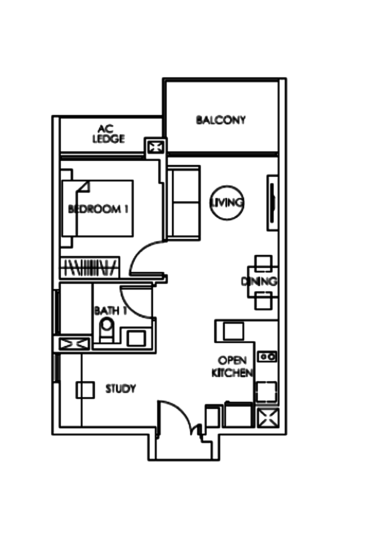 Bedok Residences - Floor Plan