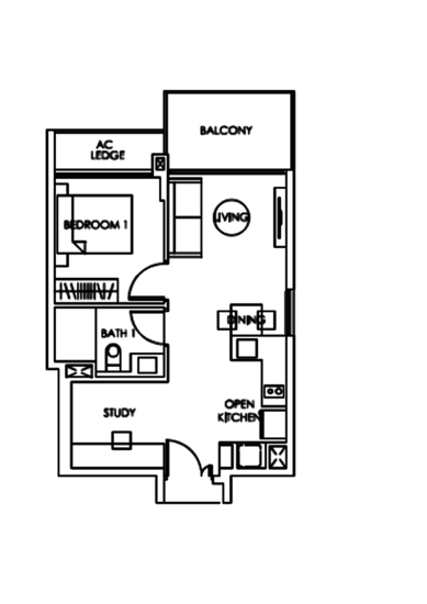 Bedok Residences - Floor Plan