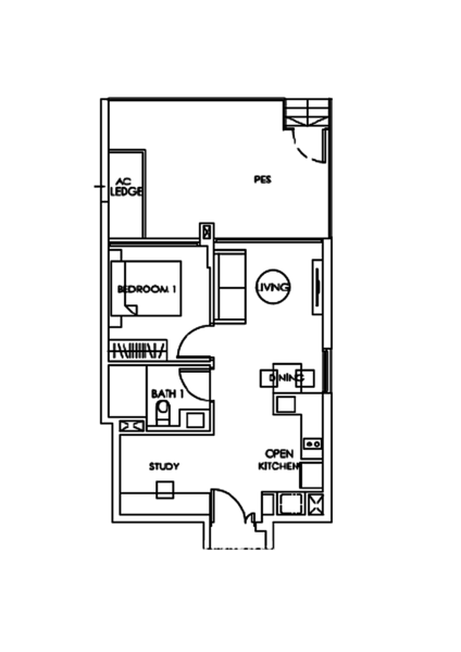 Bedok Residences, 14 Bedok North Drive, 1 Bedroom, 753 sqft, Condominium For Rent, by Brian Wu, 500156513 - PropertyGuru.com.sg