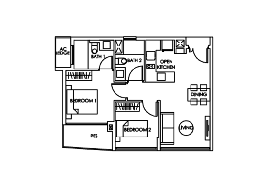 Bedok Residences - Floor Plan