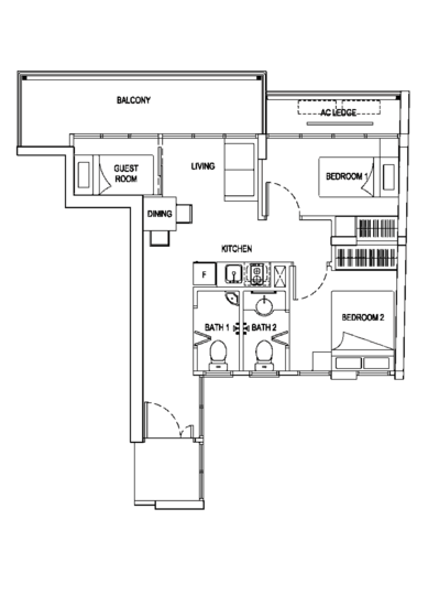 Central Imperial - Floor Plan