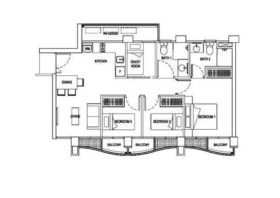 Central Imperial - Floor Plan