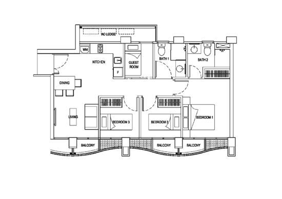 Central Imperial - Floor Plan