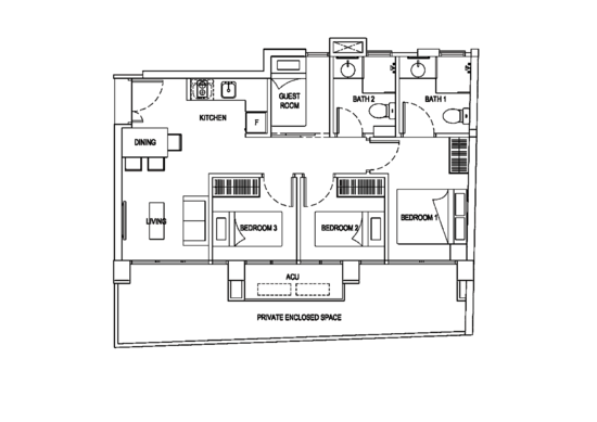 Central Imperial - Floor Plan