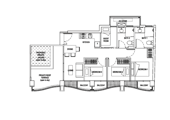 Central Imperial - Floor Plan