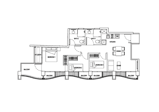 Central Imperial - Floor Plan