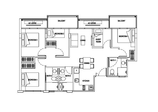 Central Imperial - Floor Plan