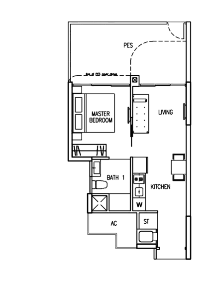 Riversound Residence, 7 Sengkang East Avenue, 1 Bedroom, 474 sqft, Condominium For Sale, by Javien Lee 李峙樑, 500167304 - PropertyGuru.com.sg
