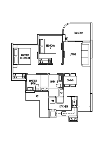 Riversound Residence - Floor Plan
